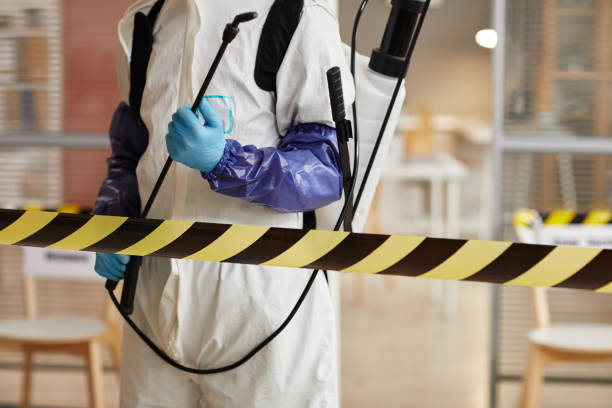Professional Infectious Disease Decontamination technician working in Martinsville, OH